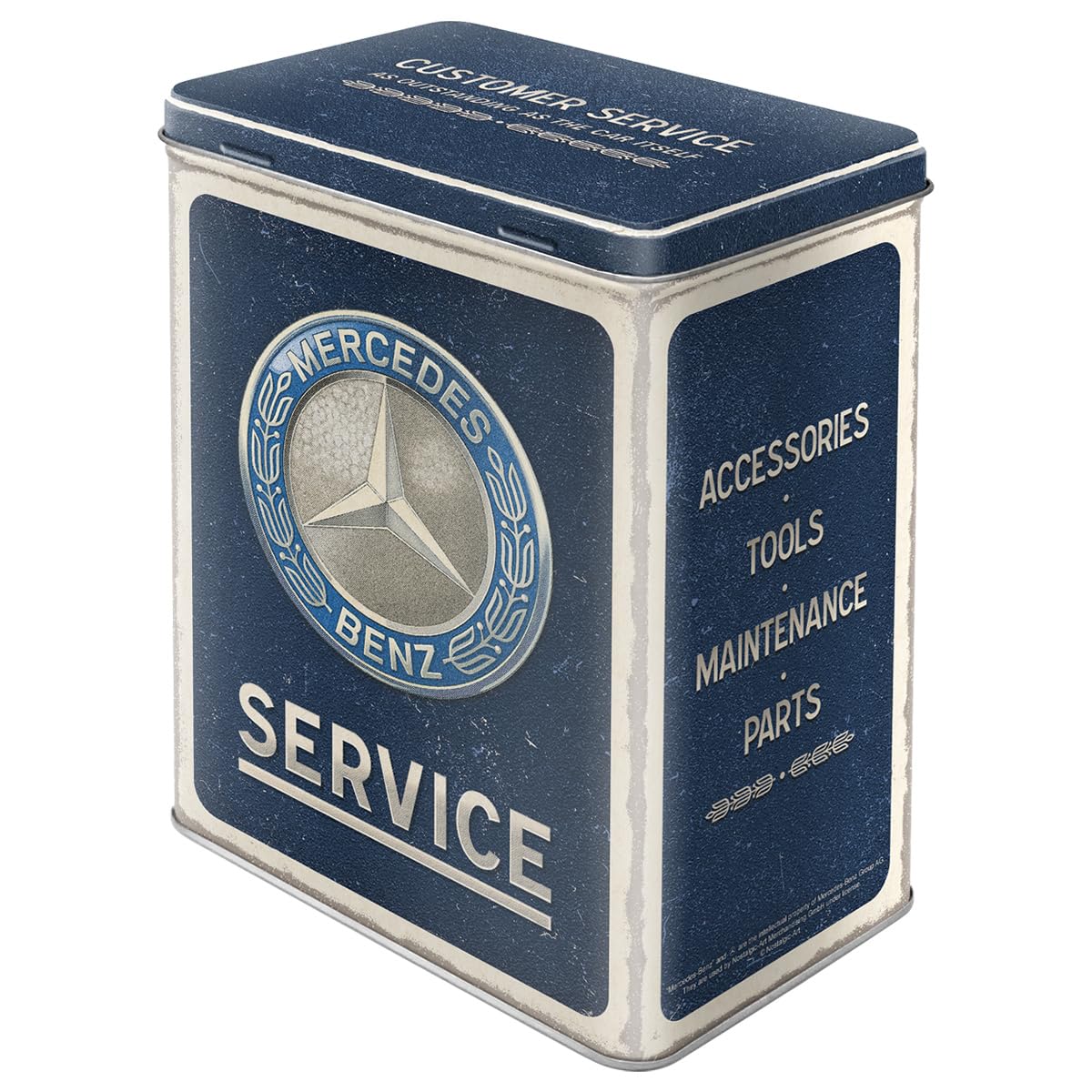 Amazon.com: Nostalgic-Art Retro storage tin box L, 101.4 oz