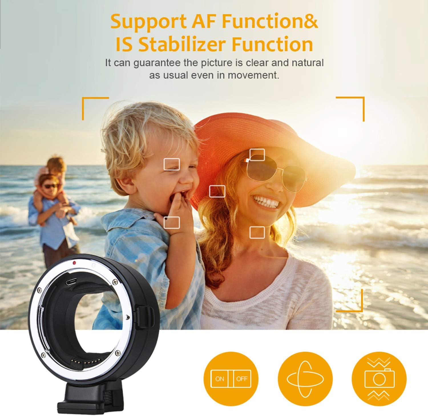 Commlite Lens Adapter EF/EF-S to Nikon Z-Mount Mirrorless Camera
