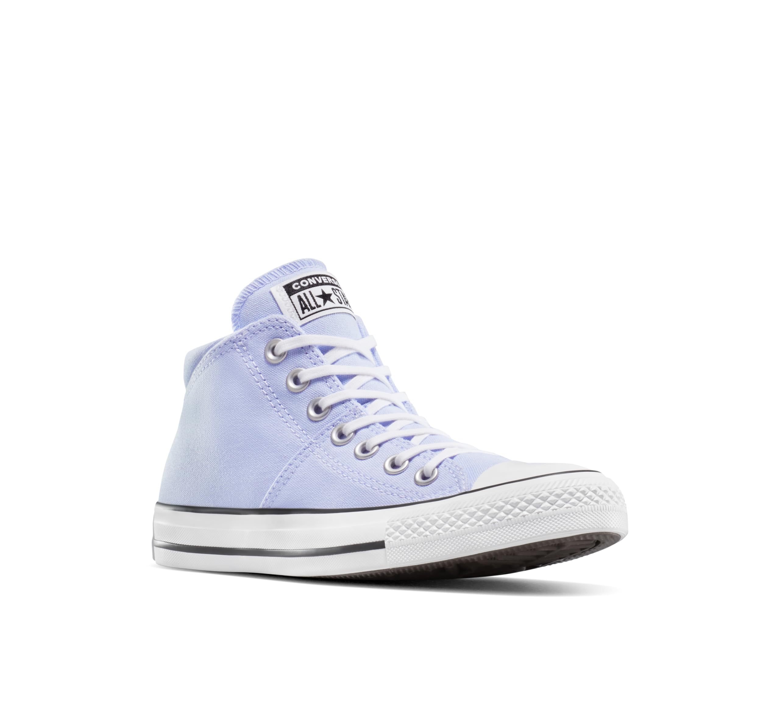 Converse Women's Chuck Taylor All Star Madison Canvas Mid Top Sneaker: 5 Blueberry Ice/White/Black