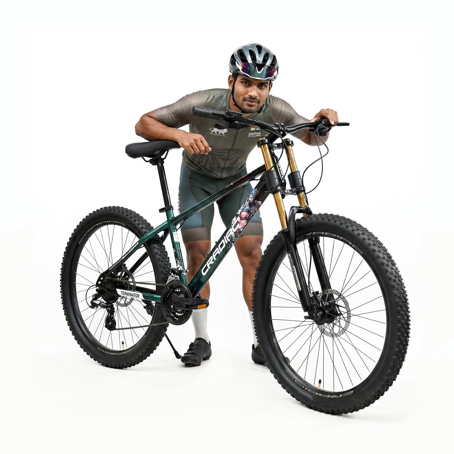 Buy CRADIAC Terminator X | 21 Gear Shimano Gear | Hydraulic Dual