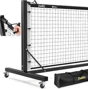 Fostoy Pro Aluminum Pickleball Net, Tournament Size, Dual Tensioning System