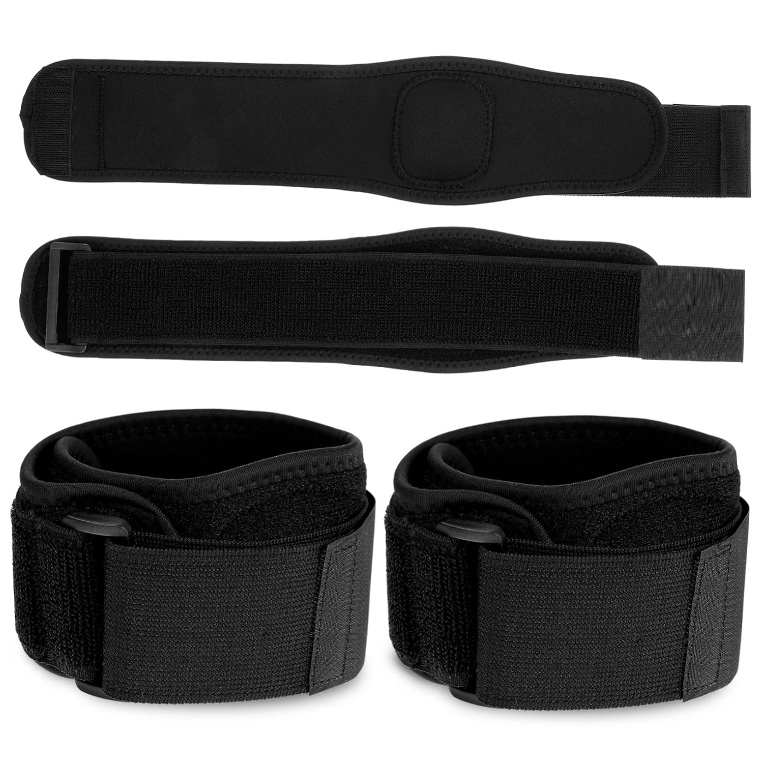 NOLITOY 4pcs Adjustable Elbow Guard Protective Elbow Brace Comfortable Pad for Weightlifting Gym Essentials for Women