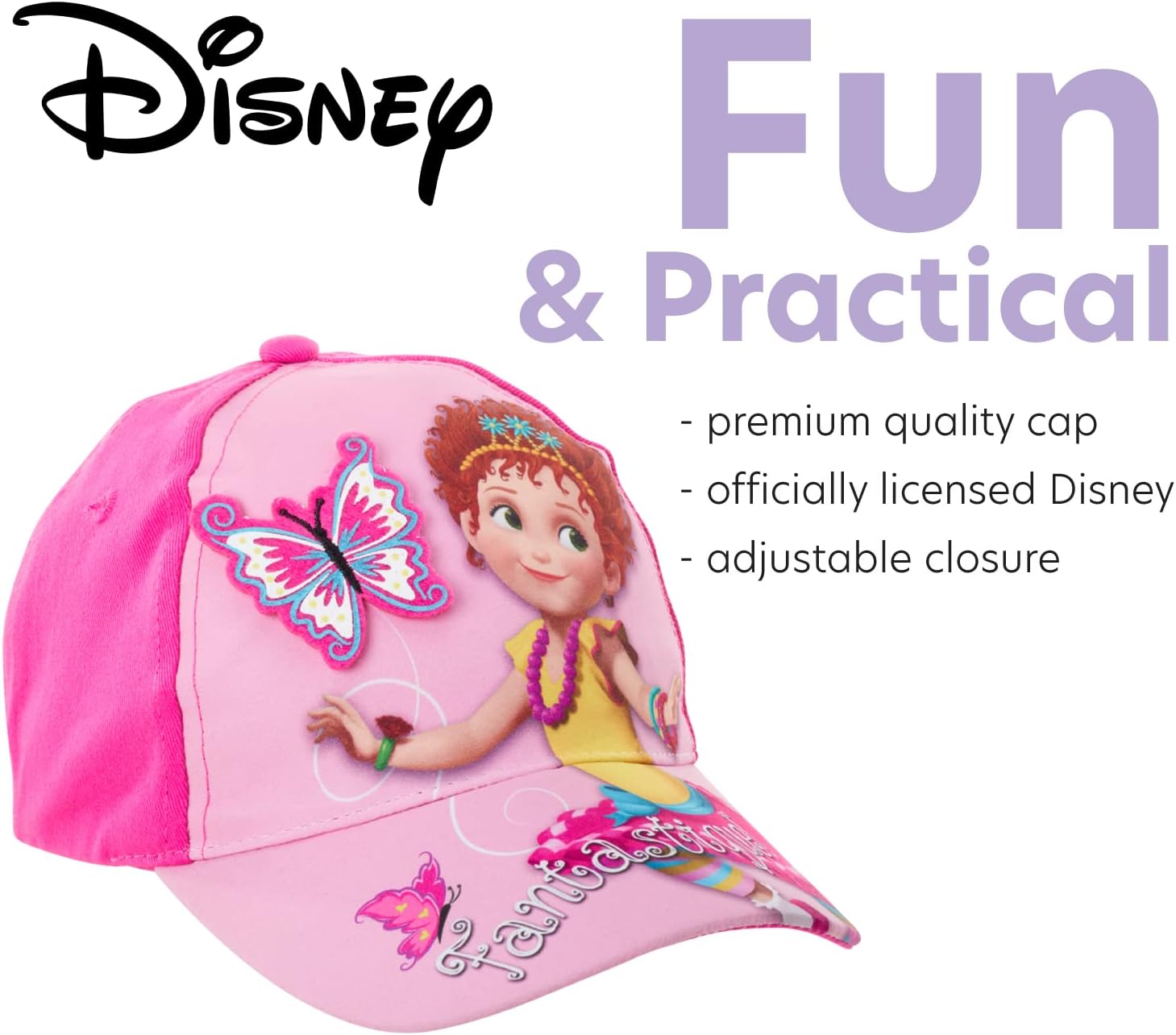 Disney Girls Fancy Nancy's Fancy Baseball Cap (Ages 2-4)