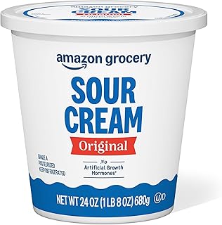 Amazon Grocery, Original Sour Cream, 24 Oz (Previously Amazon Fresh, Packaging May Vary)