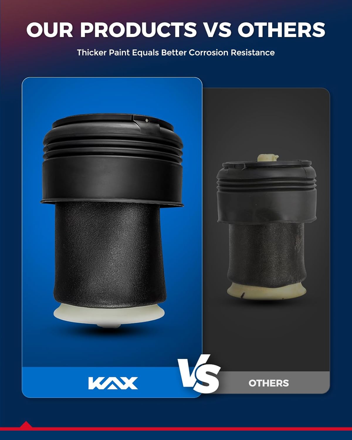 KAX Air Spring Kit Rear Left for Hyundai Equus 2011-2016, Load Support up to 5000lbs, OE Replacement, Easy Installation