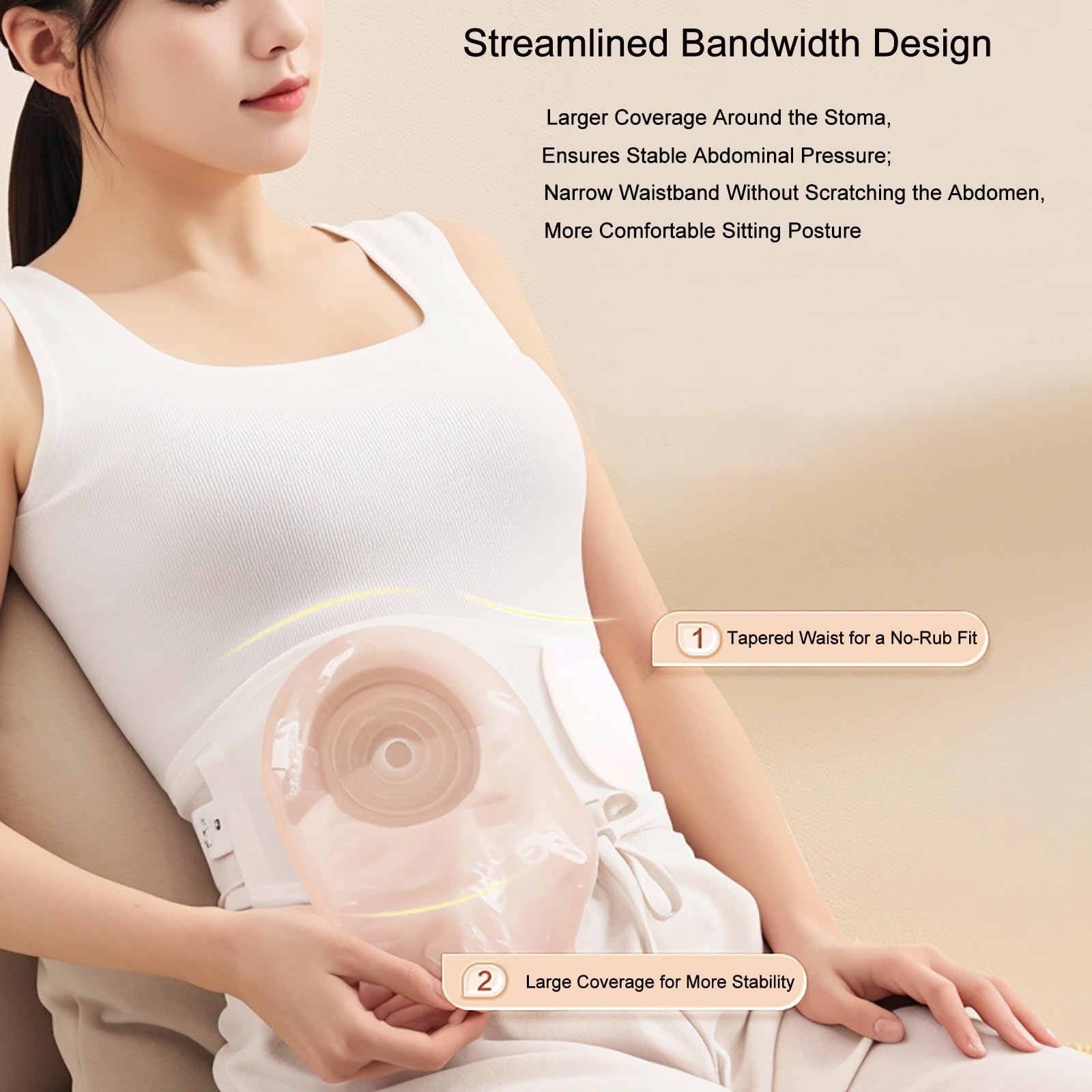 Abdominal Binder for Men and Women, Umbilical Hernia Belt for Post Surgery & Postpartum Recovery(X-Large)