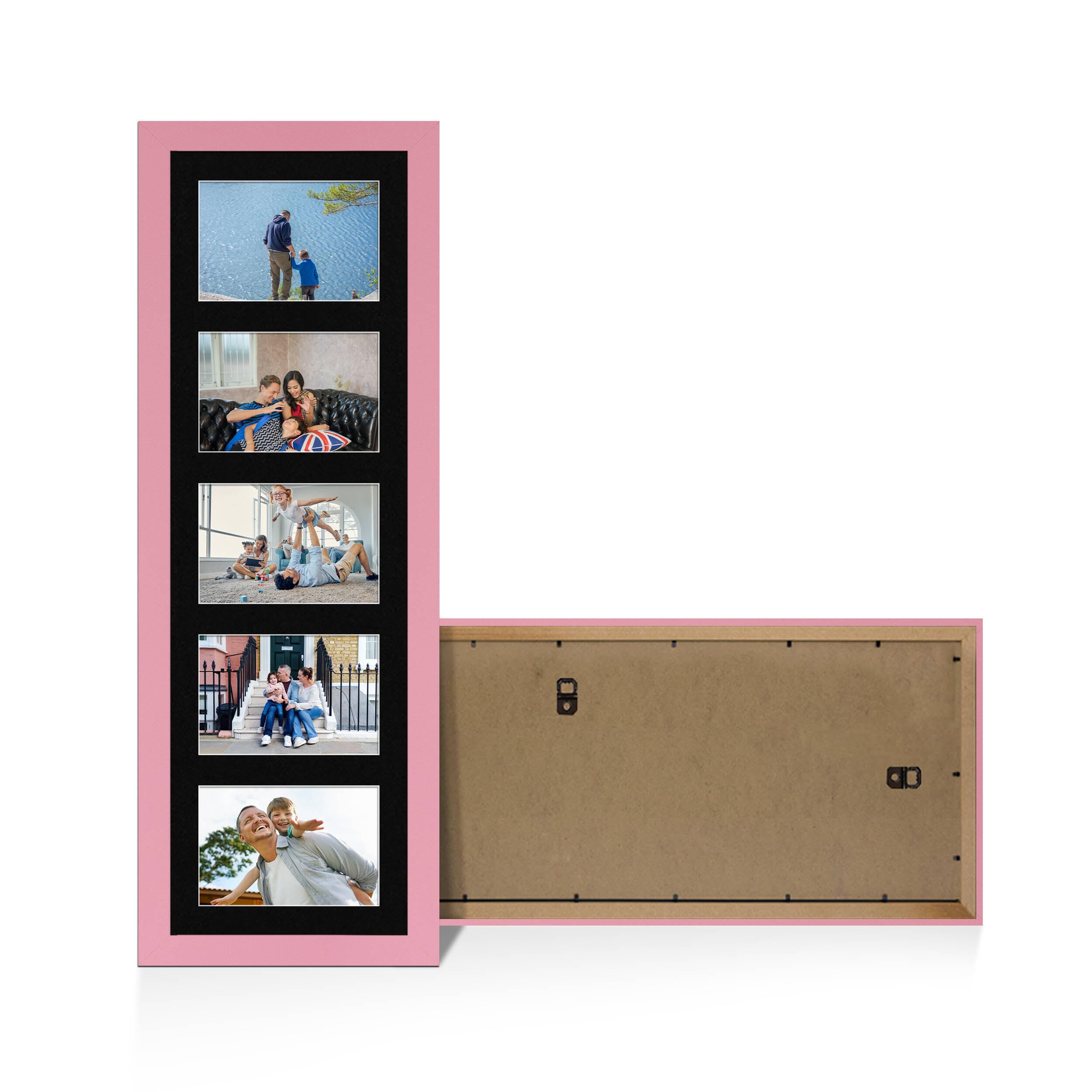 Alison Kingsgate Pink 26x8 Photo frame for multiple pictures — image 1
