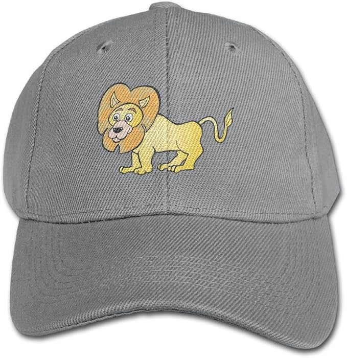 Kids Children Baseball Hats, Leo Cotton Twill Adjustable Hat for Boys Girls