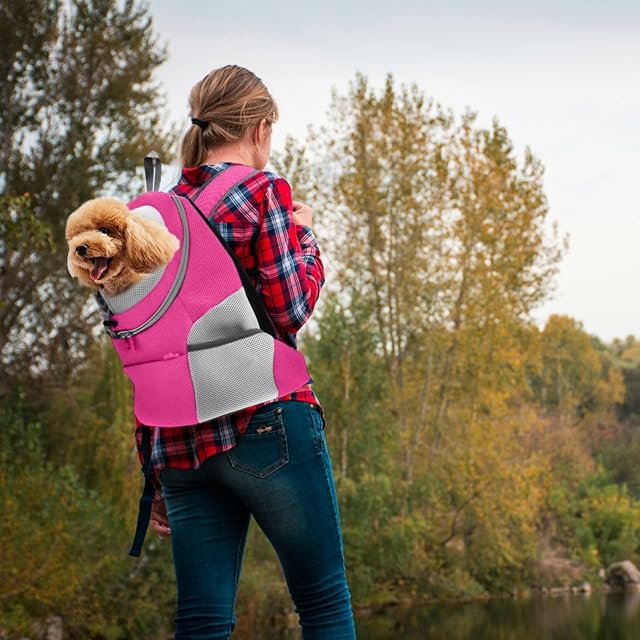 Foto 2 de 7 de PETCUTE Mochila para Perros Mochila Bolsos para Perros pequeños transportador de Perros portabebés…
