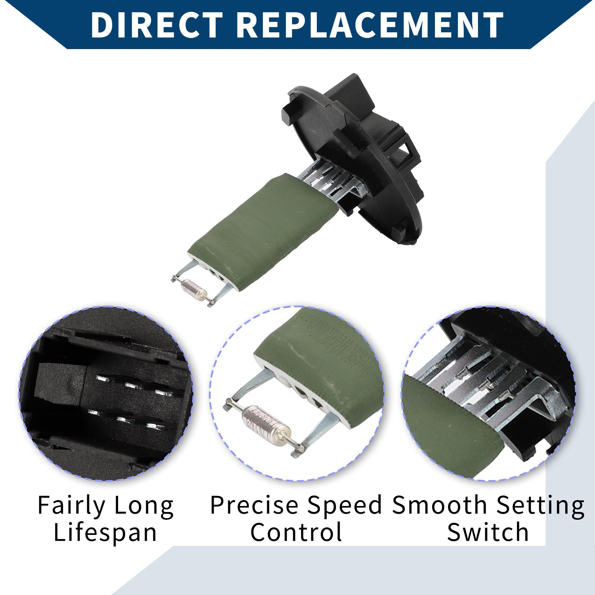 6441.S7 Heater Blower Motor Resistor Fan Resistor