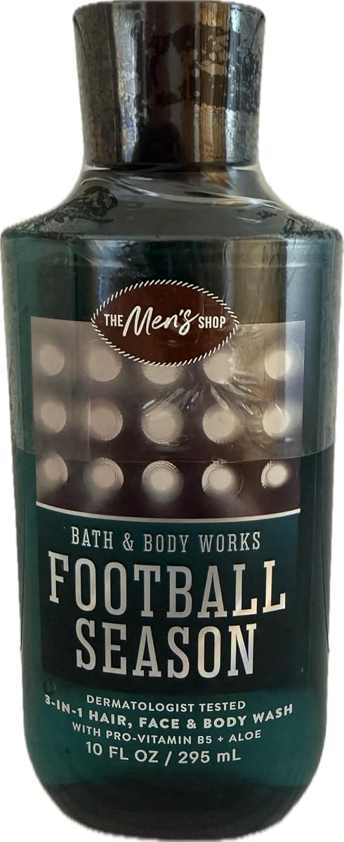 Bath & Body Works Football Season 3-in-1 Hair, Face & Body Wash 10 Ounce