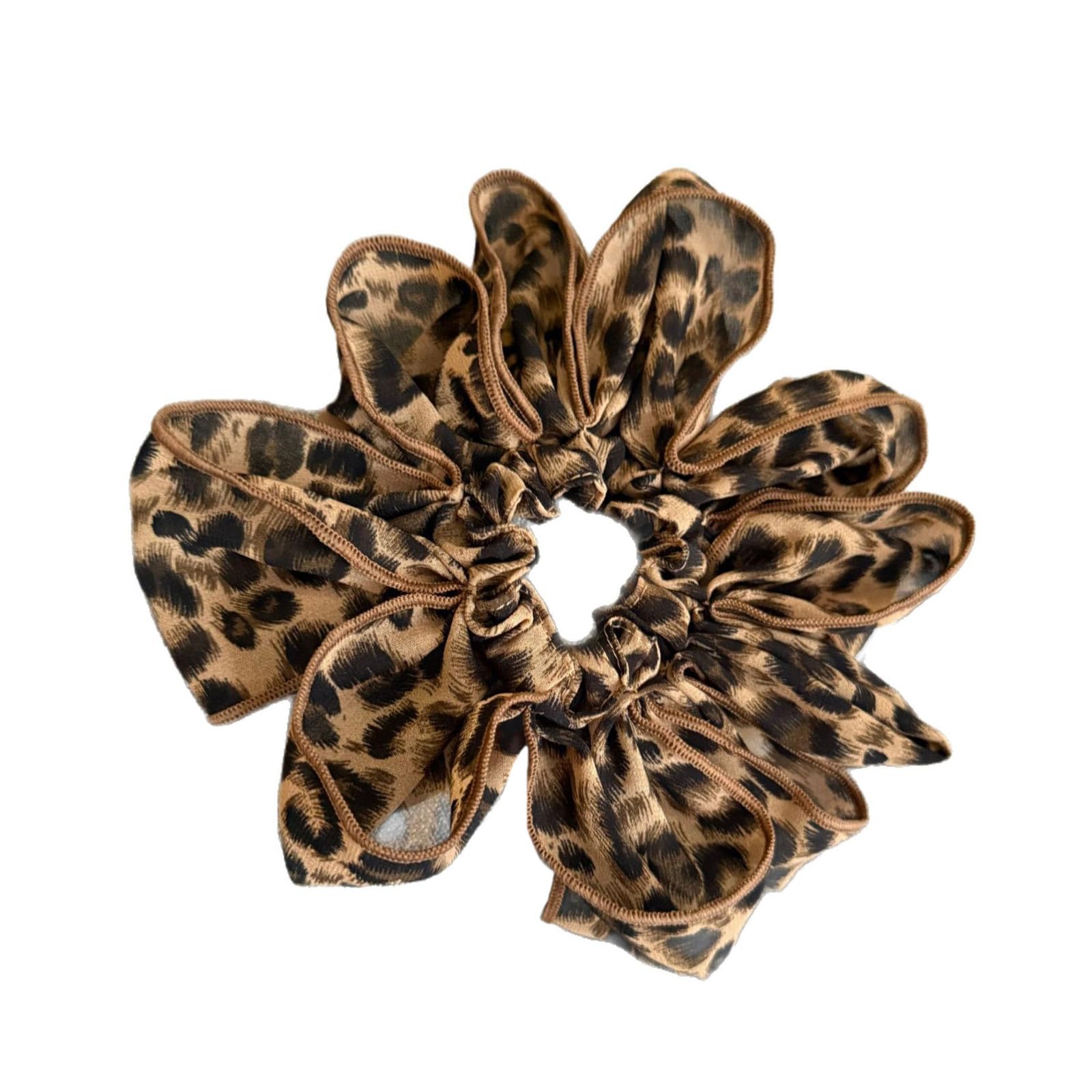MICFENY Leopards Print Hair Rope Hair Bun Scrunchies Elastic Rope Scrunchy HairBands Female Accessories