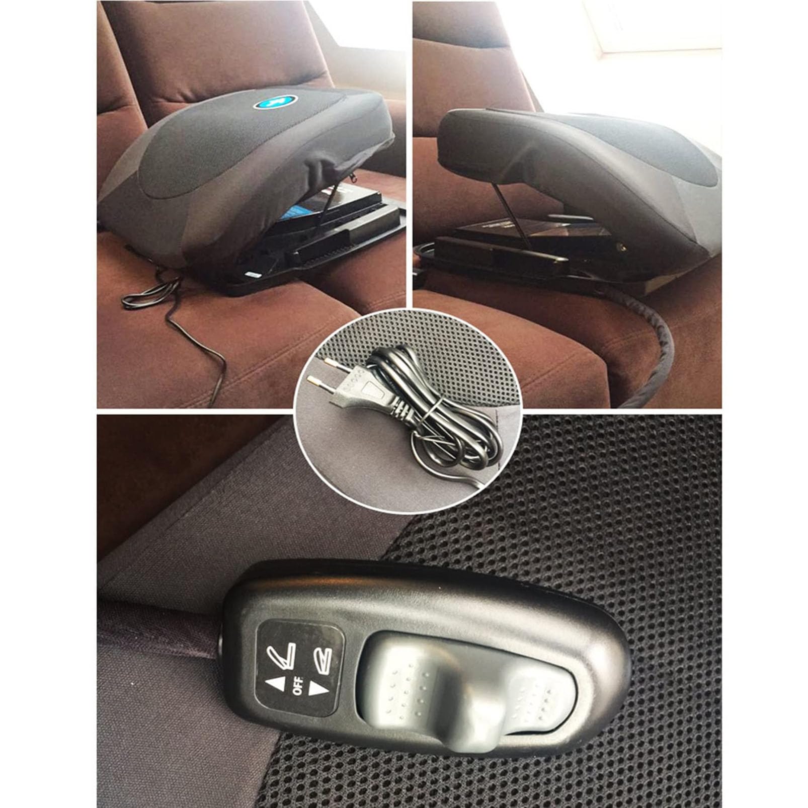 Asiento Elevador Inteligente portátil, cojín de Asistencia, cojín Elevador eléctrico, cojín de Silla elevadora eléctrica, cojín de Silla elevadora para Personas Mayores, Dispositivos portáti