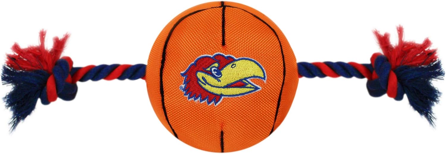Pet Supplies Pets First Ncaa Kansas Jayhawks Nylon Basketball Dog Toy With Tough Ropes Squeaker One Size Ku 3105 Amazon Com Pet Supplies Pets First Ncaa Kansas Jayhawks Nylon Basketball Dog Toy With Tough Ropes Squeaker One Size Ku 3105 Amazon Com