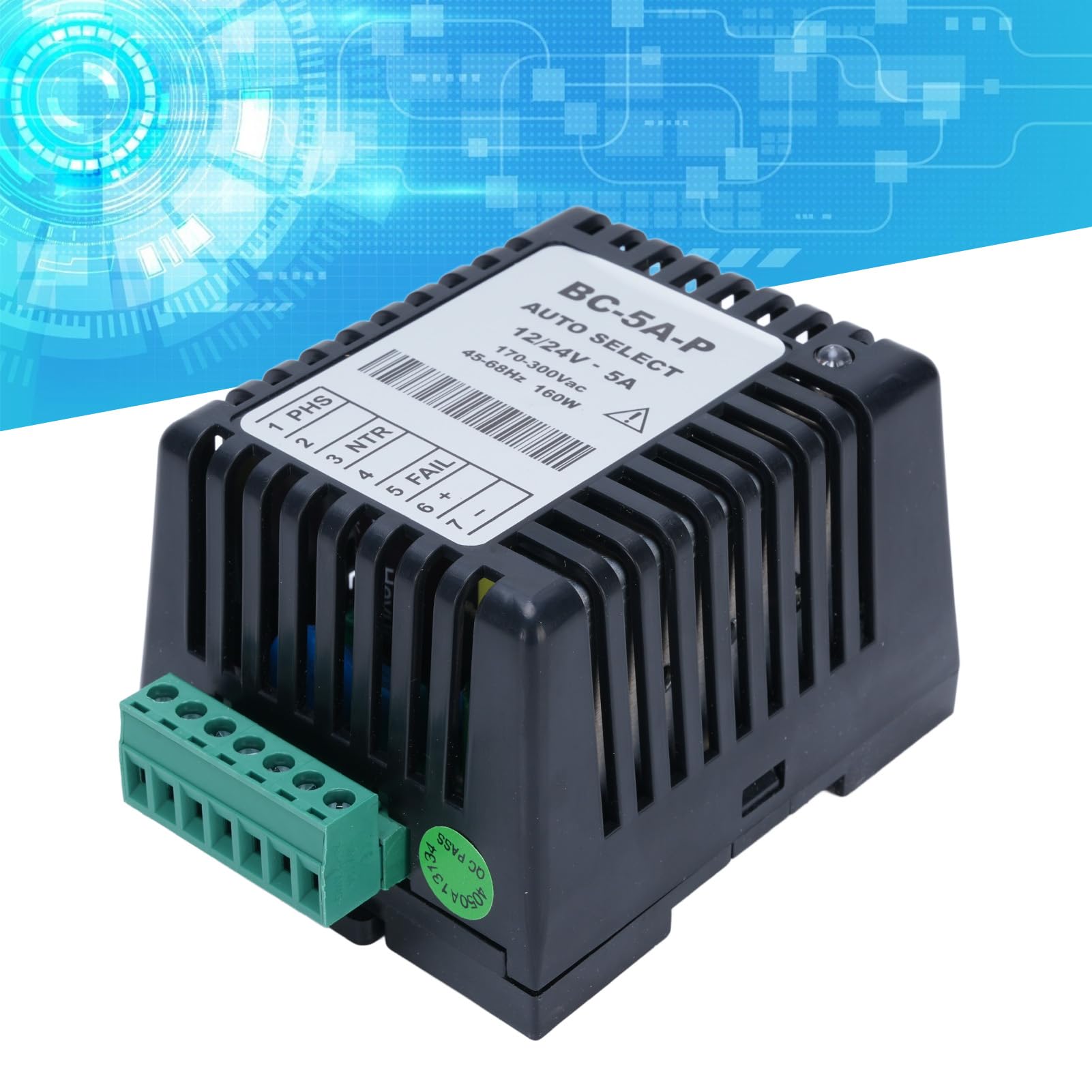 Yctze BC-5A-P akumulator generatora do inteligentnego generatora automatycznego 12 V 24 V 12 V 24 V BC-5A-P inteligentny automatyczny akumulator generatora z diodą LED