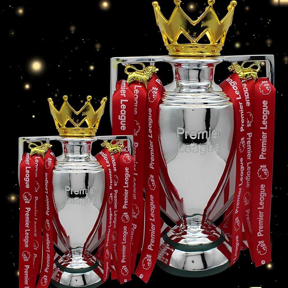 Trophée De La League Anglaise De Football Trophées des Champions Premier Bar Bureau Maison Bureau Décoration Cadeau pour Les Supporters,44cm/17.3inch