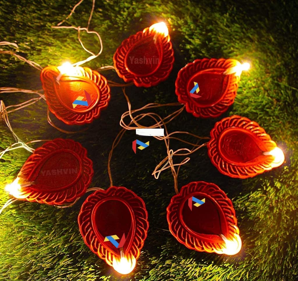 Buy BALAJI STORE Diwali Diya Light Electric Diya for Pooja Room Diya