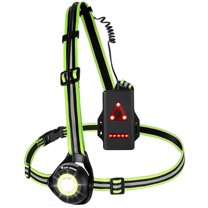 Buy LuTuo Running Lights for Runners, Super Bright 500 Lumens LED Chest Lights with Adjustable