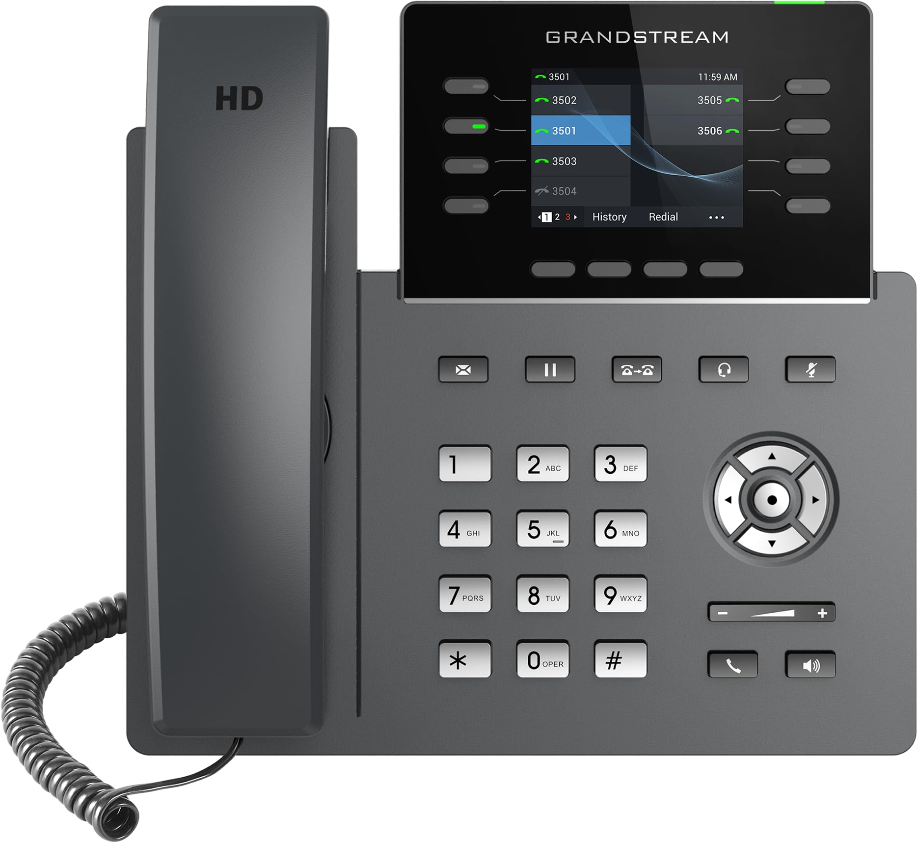 Amazon.com : Ooma Provisioned Grandstream GRP2624 Wi-Fi IP Desk
