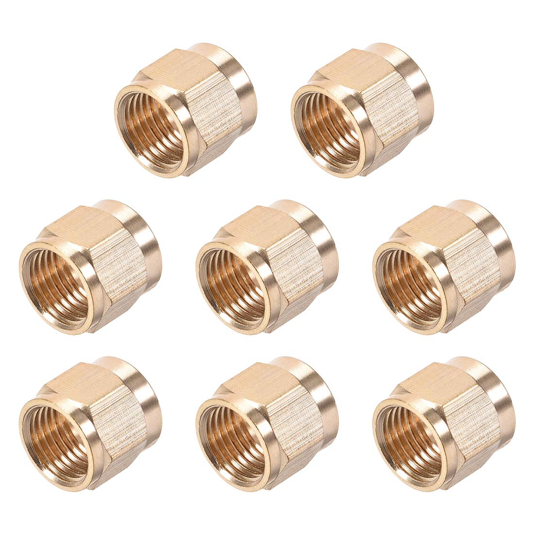 Écrou de tube en laiton contre les fuites hydrauliques M10x6mm