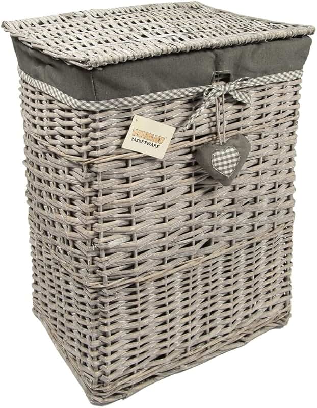 Amazon.co.uk wicker laundry baskets