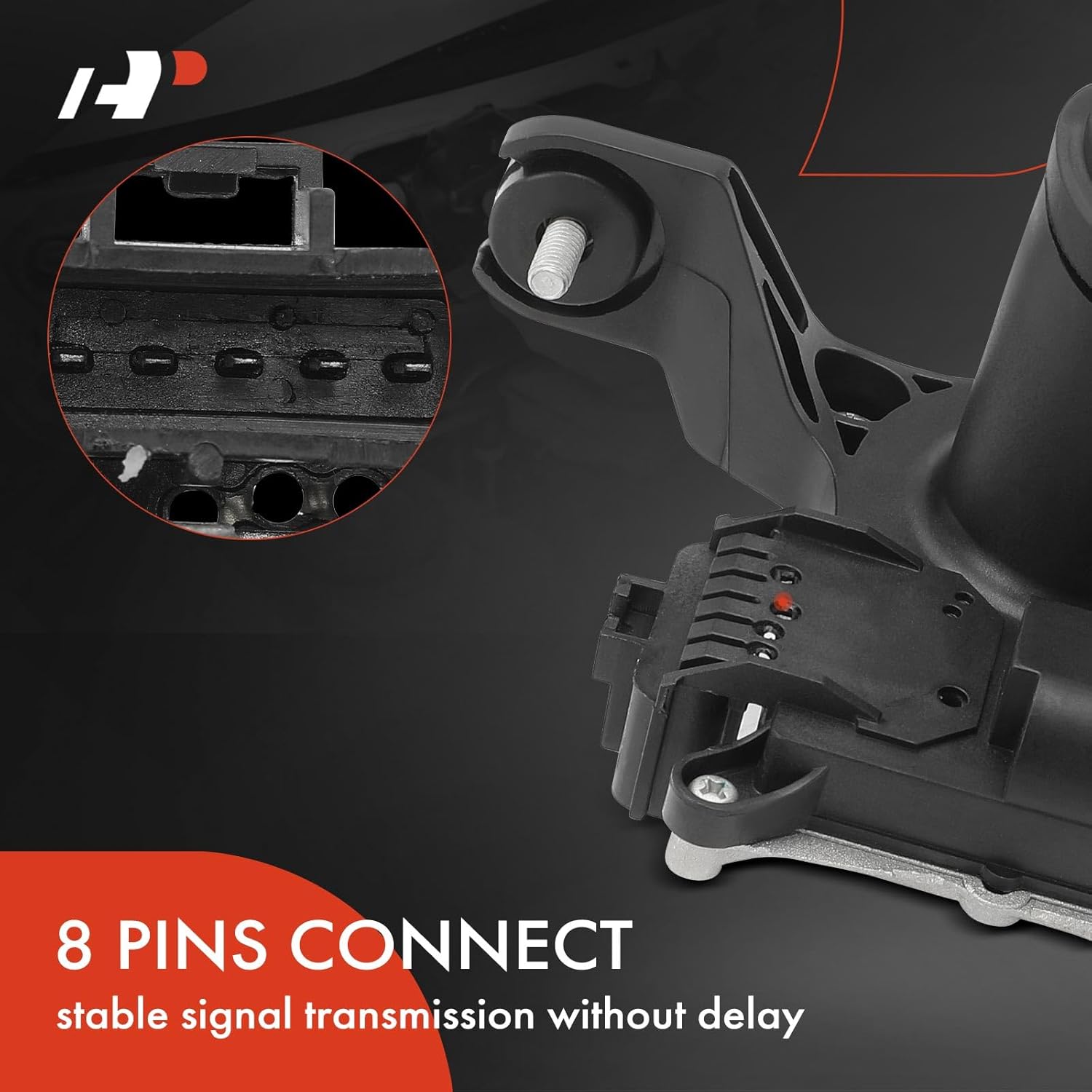 A-Premium Rear Windshield Wiper Motor Compatible with Jeep XK Series Commander 2006-2010, WK Series Grand Cherokee 2005-2010, Sport Utility, 5-Pin, Replace# 55156325AB, 55156325AC