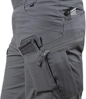Vista 2 de helikon-tex Hombre Urban Tactical Pantalones Cortos 8.5" Taiga Verde