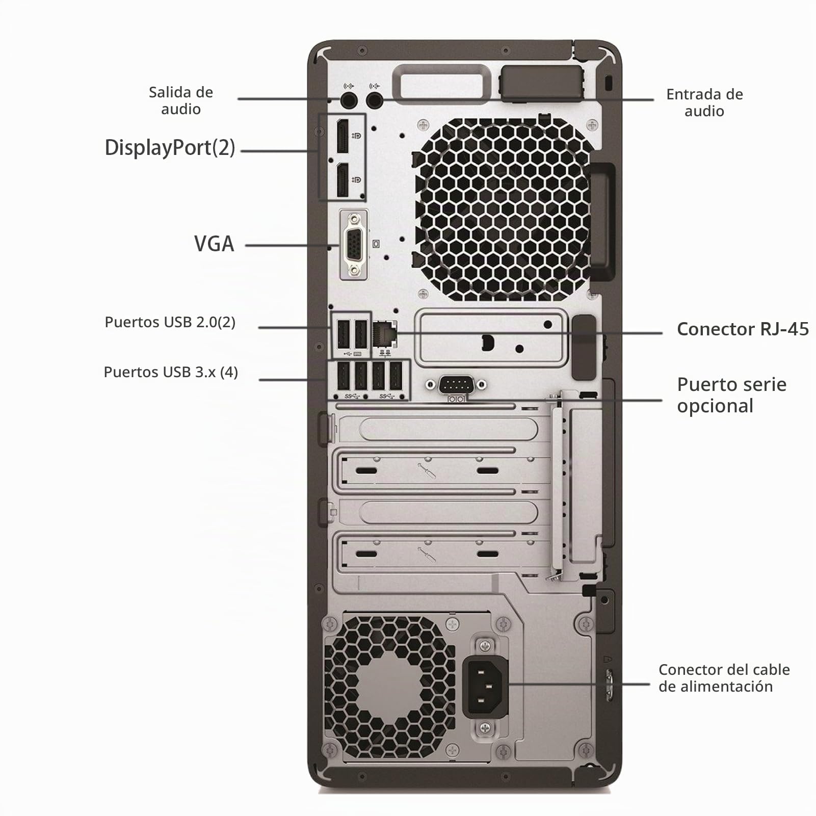 HP EliteDesk 800 G3 MT Ordenador de sobremesa, Intel Core i7-7700, 16 GB de RAM, SSD de 512 GB, Teclado US (QWERTY), WiFi & Bluetooth,Windows 11 Pro (Reacondicionado)