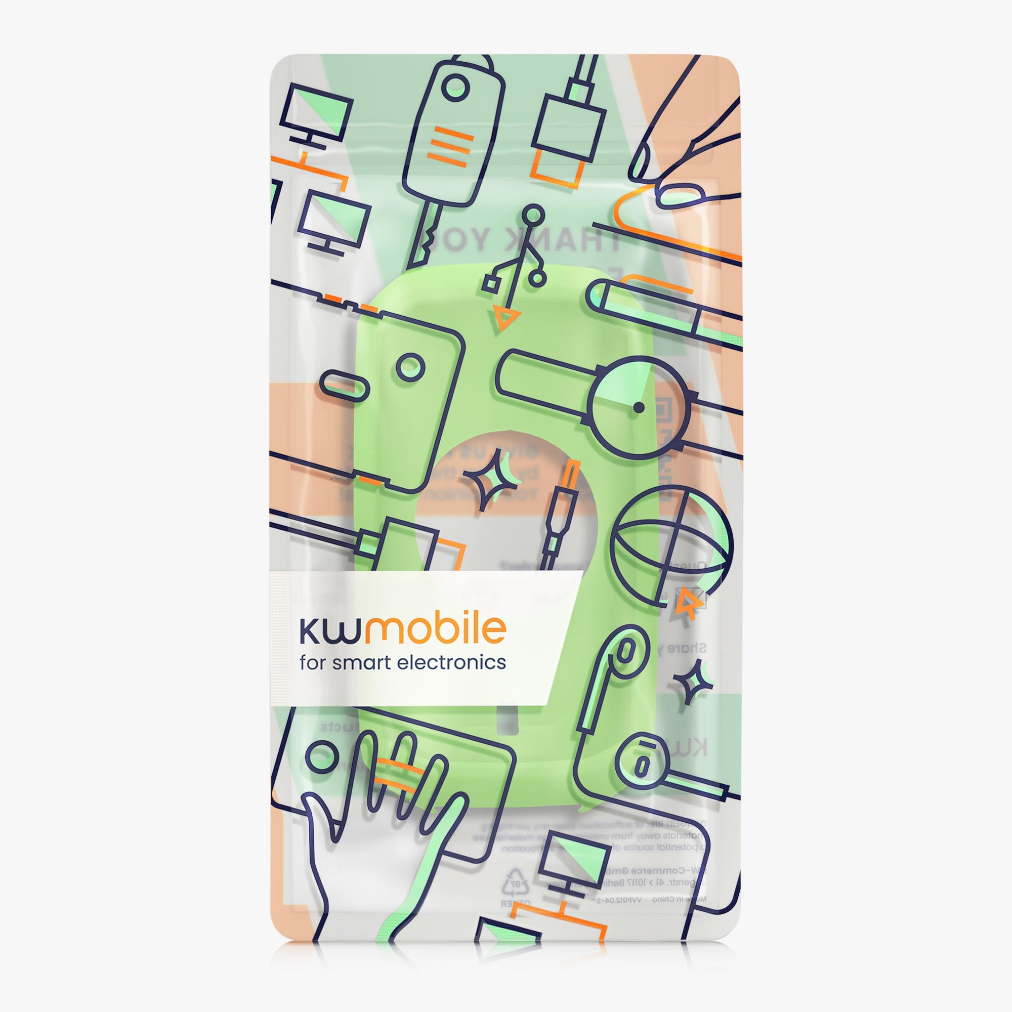 kwmobile Etui kompatybilne z Garmin Edge 1050 - silikonowe etui na rower GPS
