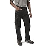 Men's Operator Flex Work Pants Featuring Stretch Fabric, Cargo Pocket, and Bootcut Leg Opening