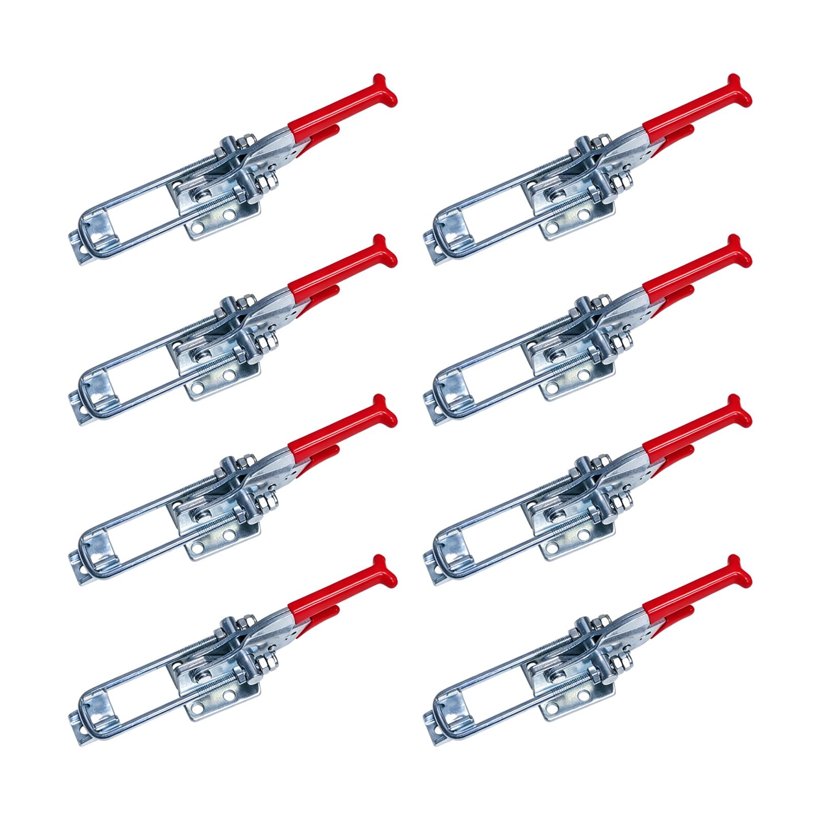 Shurhome Galvanized Iron Multipurpose Heavy Duty Toggle Clamps Erosion Resistant Toggle Latches Clamps Suitable For Storage Boxes & Furniture Cabinet