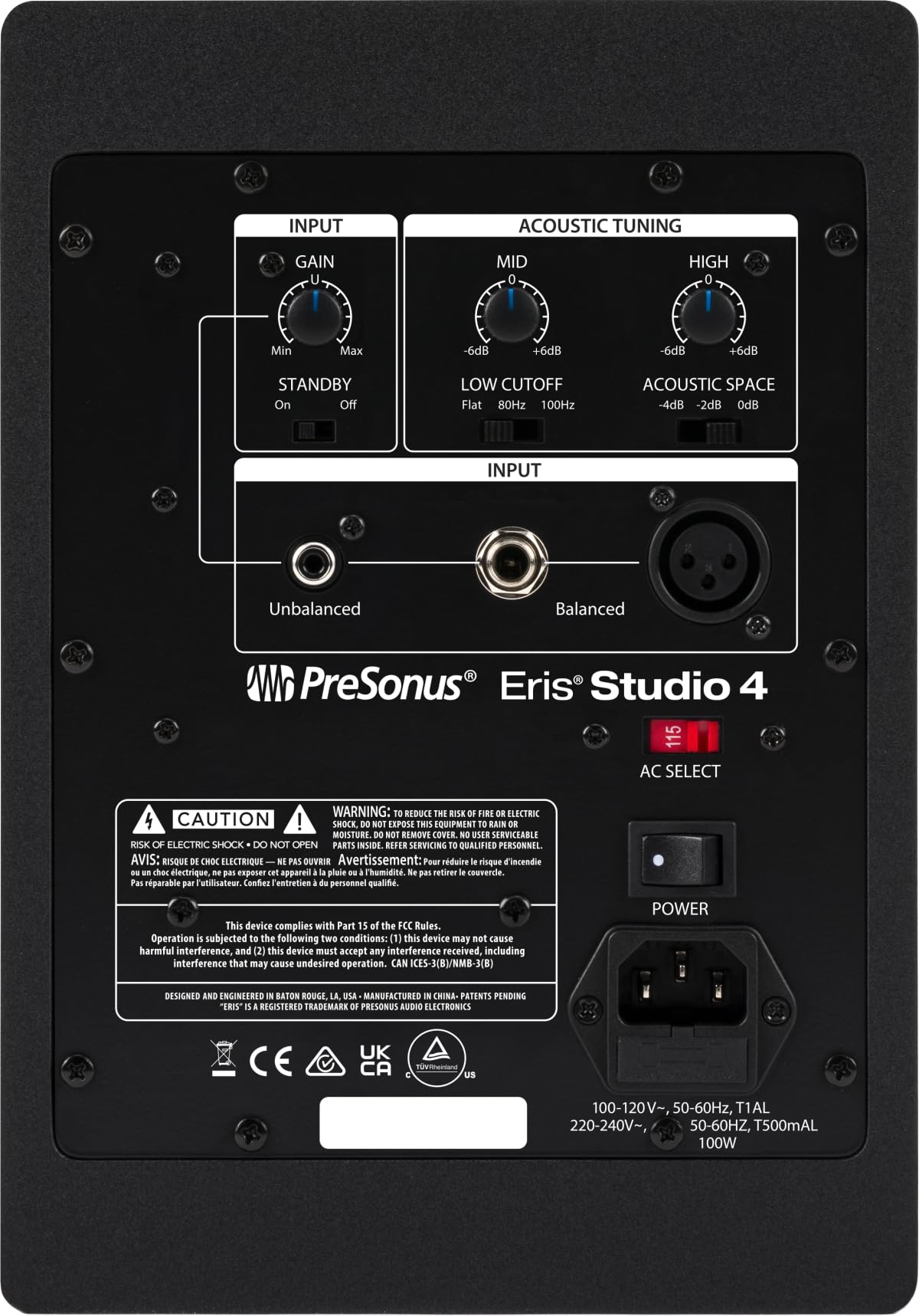 Amazon | PreSonus プリソナス/Eris Studio 4 EBMウェーブガイド搭載2