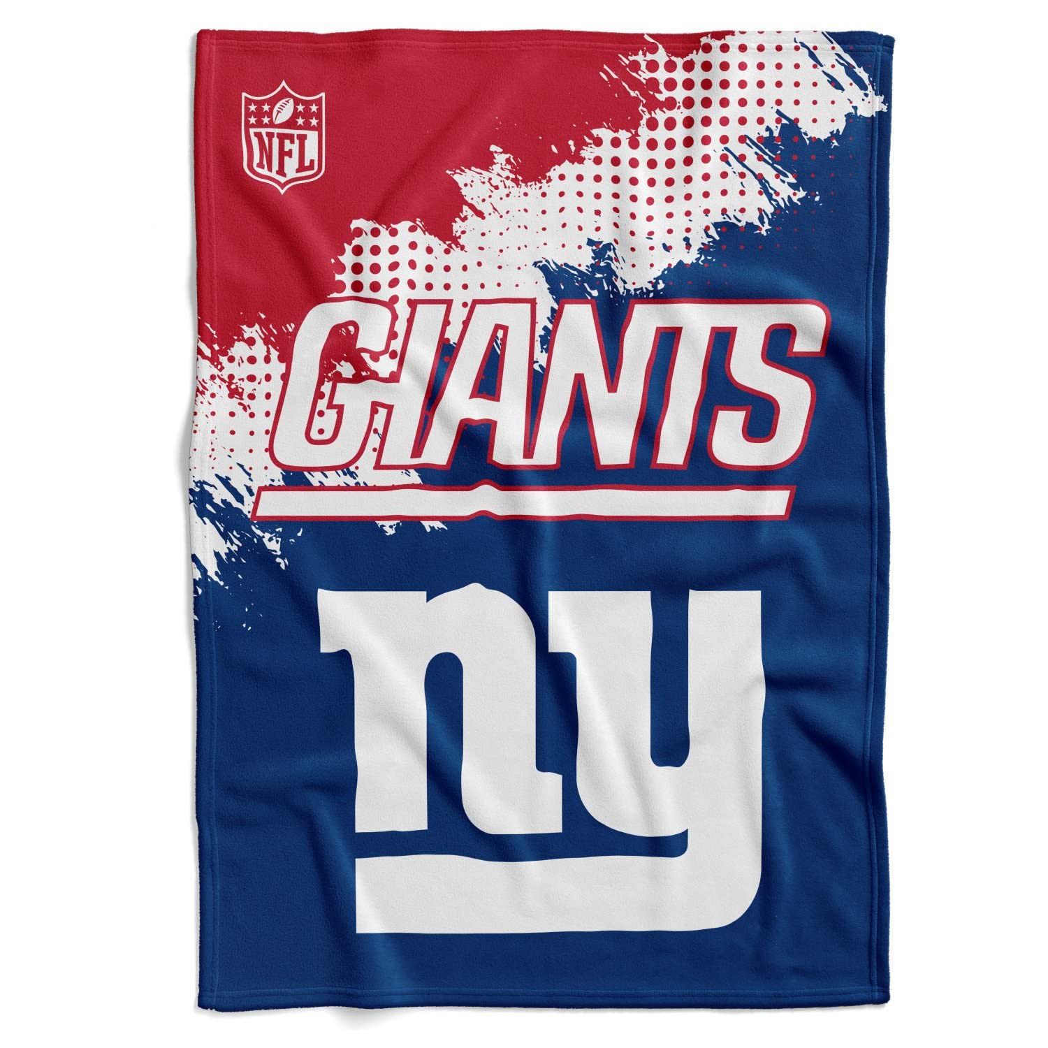 New York Giants NFL Fleece Super-Soft Plüschdecke