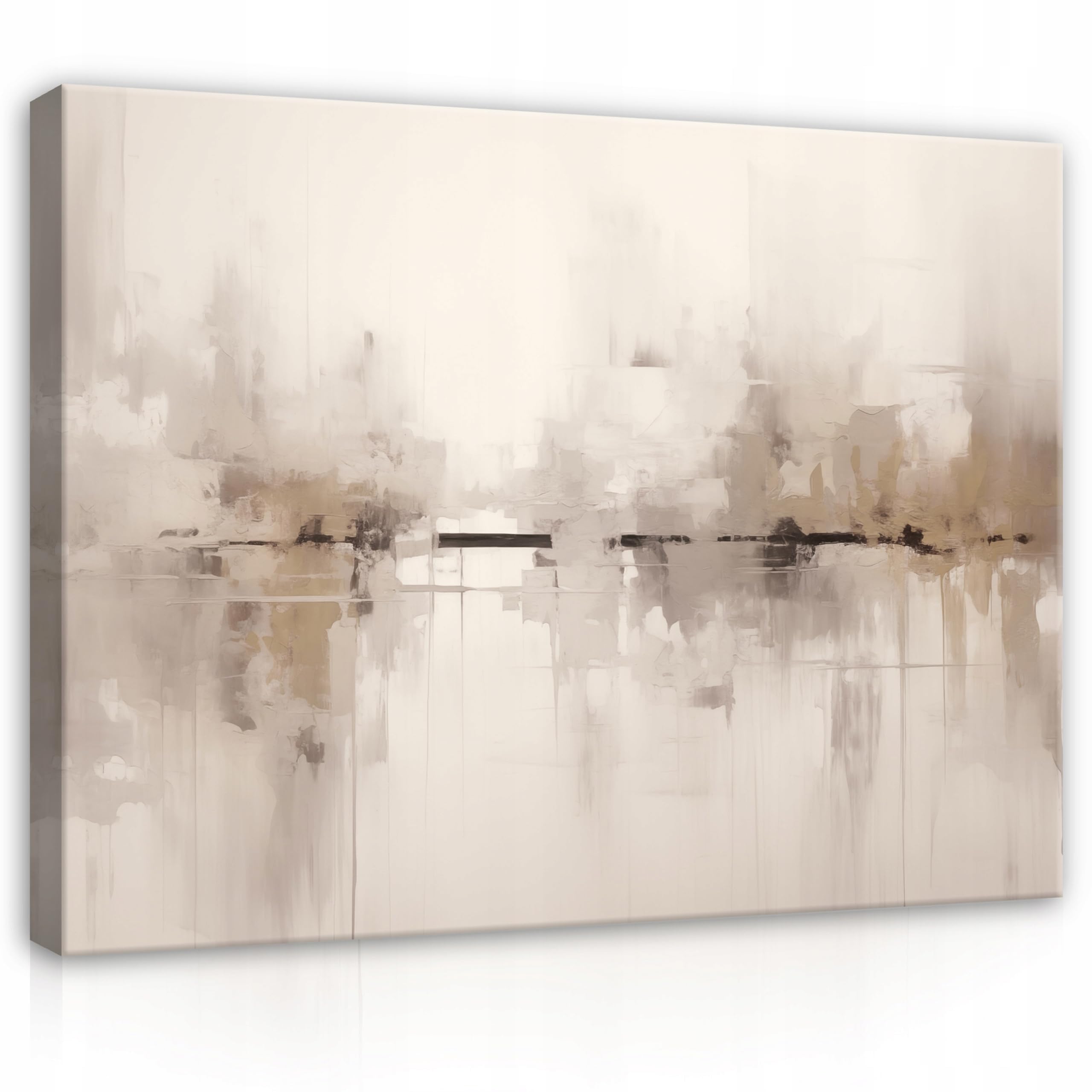 WallArena - Cuadros en lienzo - Abstracto, 100x70 cm - Imagen sobre lienzo - Cuadro de pared XXL grande - Cuadros de pared para salon y dormitorio - para salon modernos impresion artistica | Impresión de lienzo abstracto, imagen sobre lienzo, tamaño: 100x