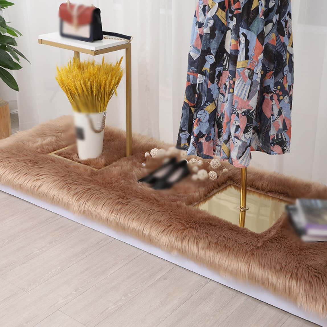 Amazon｜[ZS2L7] ムートンラグ ファーラグ ムートン おしゃれ