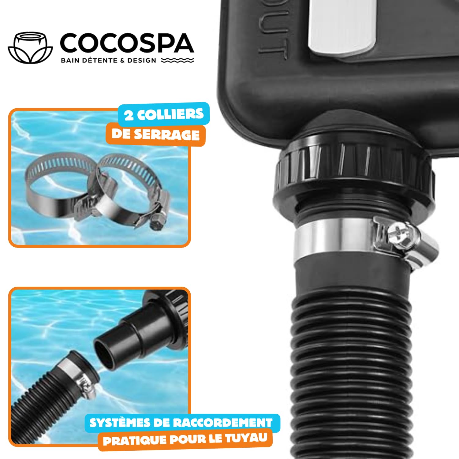 Panneau Solaire Chauffage pour Piscine Hors Sol Coco Spa