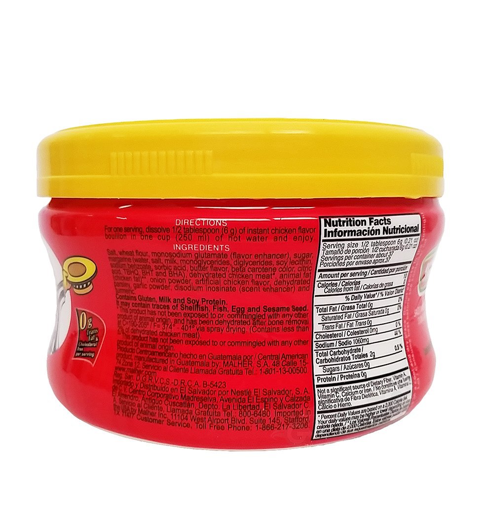 Malher Chicken Bouillon 8 oz - Consome de Pollo