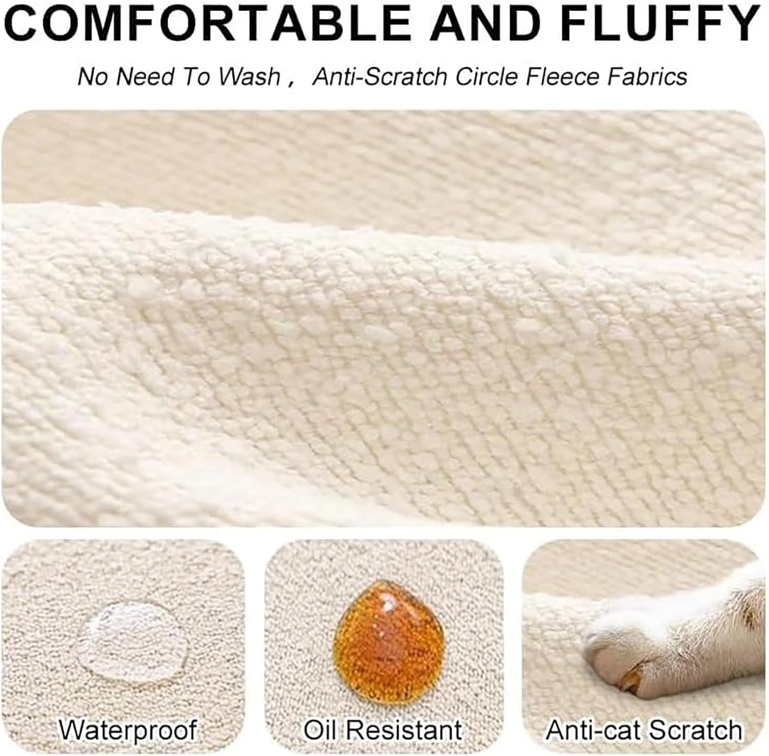 Cojín de Espuma de tapicería de Alta Densidad de 40x150 cm para Banco de Exterior/Interior, Tejido Polar, Almohadilla Antideslizante de Invierno, Correas con Cremallera para ventan