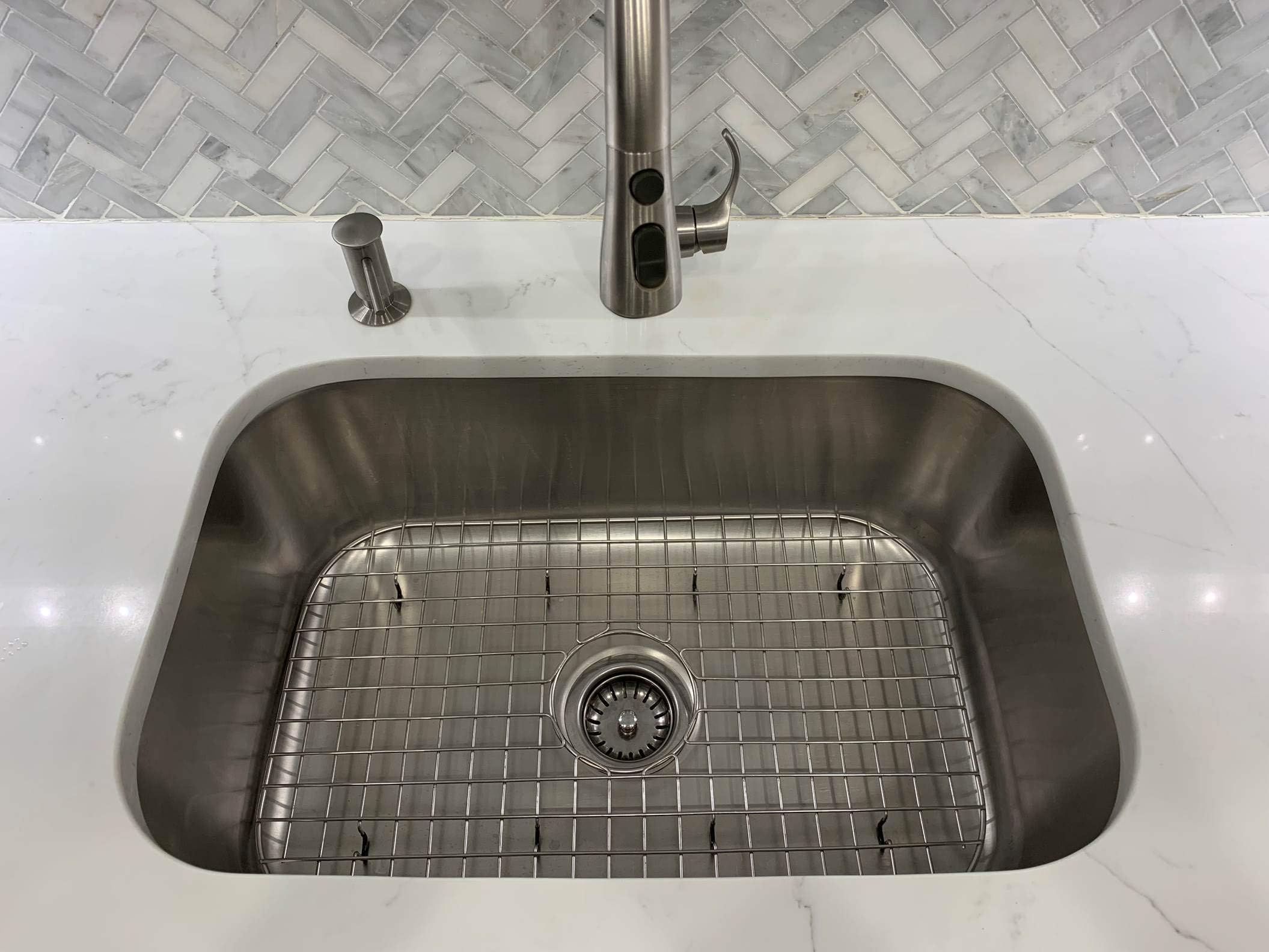 ステンレススチール シンクプロテクター シンク底用メタルシンクラック Amazon.co.jp: DPZM ステンレススチール シンクラック シンクの底用