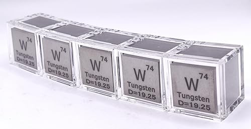 Miniatura 300 de Cubo de metal cobalto de 0.39 pulgadas (0.394 in) hasta un 99.9% puro elemento de tabla periódica de densidad grabada, colección de bloques