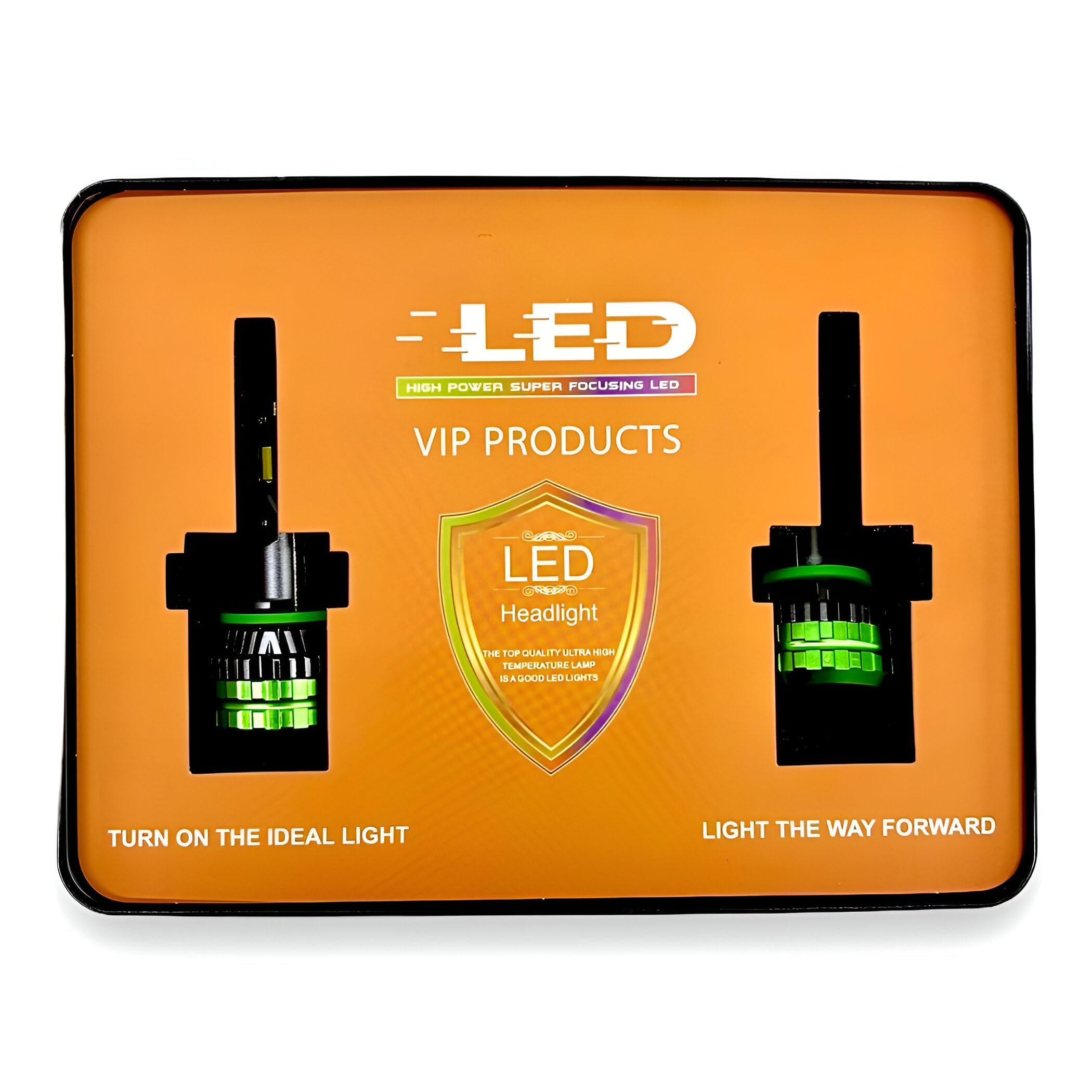 ACE AUTOS | 'H27' Hi-Power Headlight LED 250W (Set of 2 Bulbs