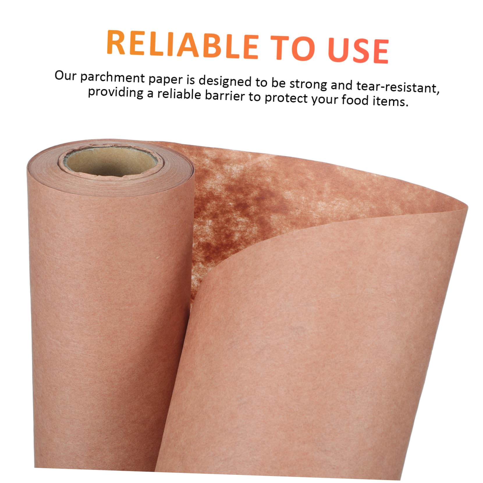 ULTECHNOVO Papel de Carnicero Gramos Papel Pergamino Antiadherente para Barbacoa y Envoltura de Carne para Hornear y Ahumar Casa