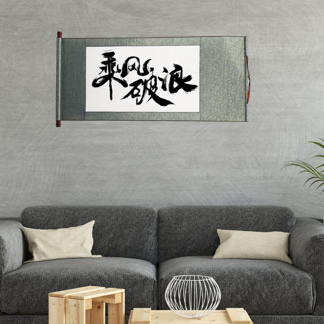 ULDIGI 2Pcs Blank Calligraphy Scroll Paper for Chinese Painting and Calligraphy Professional Hanging Scrolls for Home Decoration and Art