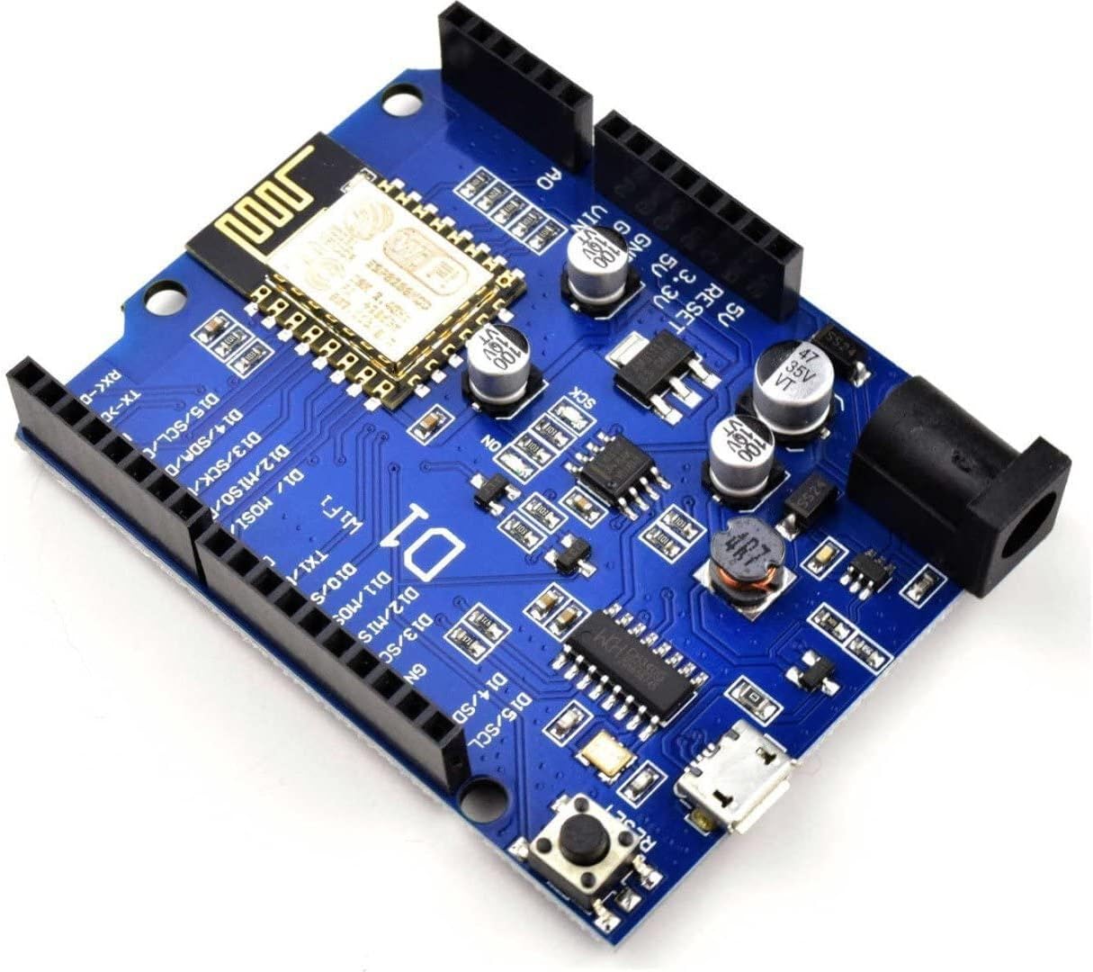 CANADUINO WEMOS D1 ESP8266 Wi-Fi Development Board 80-160MHz - Compatible With Arduino - NodeMCU