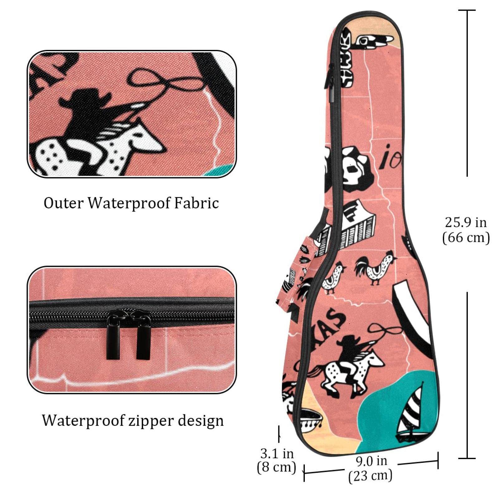 Mersov Concert Ukelele Rugzak, Heavy Duty Ukelele Case Tas Met Opslag Sopraan Concert Tenor Ukelele 10mm Gewatteerde Tas Kleurrijke Bloemen Toetsenbord Roze Mersov Concert Ukelele Rugzak, Heavy Duty Ukelele Case Tas Met Opslag Sopraan Concert Tenor Ukelele 10mm Gewatteerde Tas Kleurrijke Bloemen Toetsenbord Roze