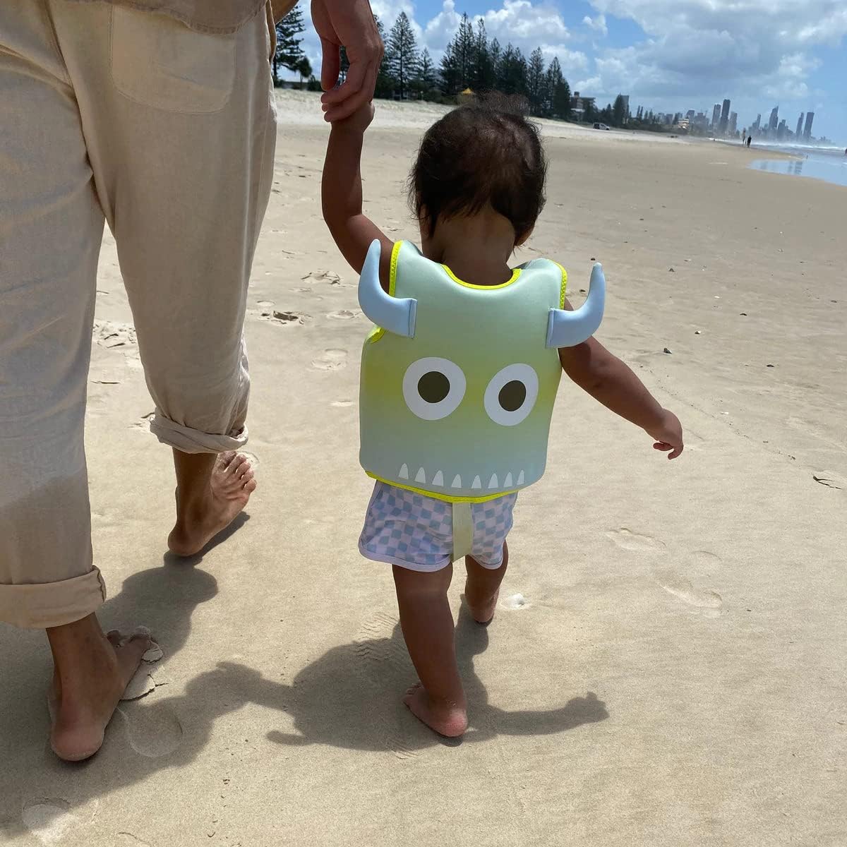 Sunnylife Swim Vest 1-2 | Monty The Monster : Sports & Outdoors