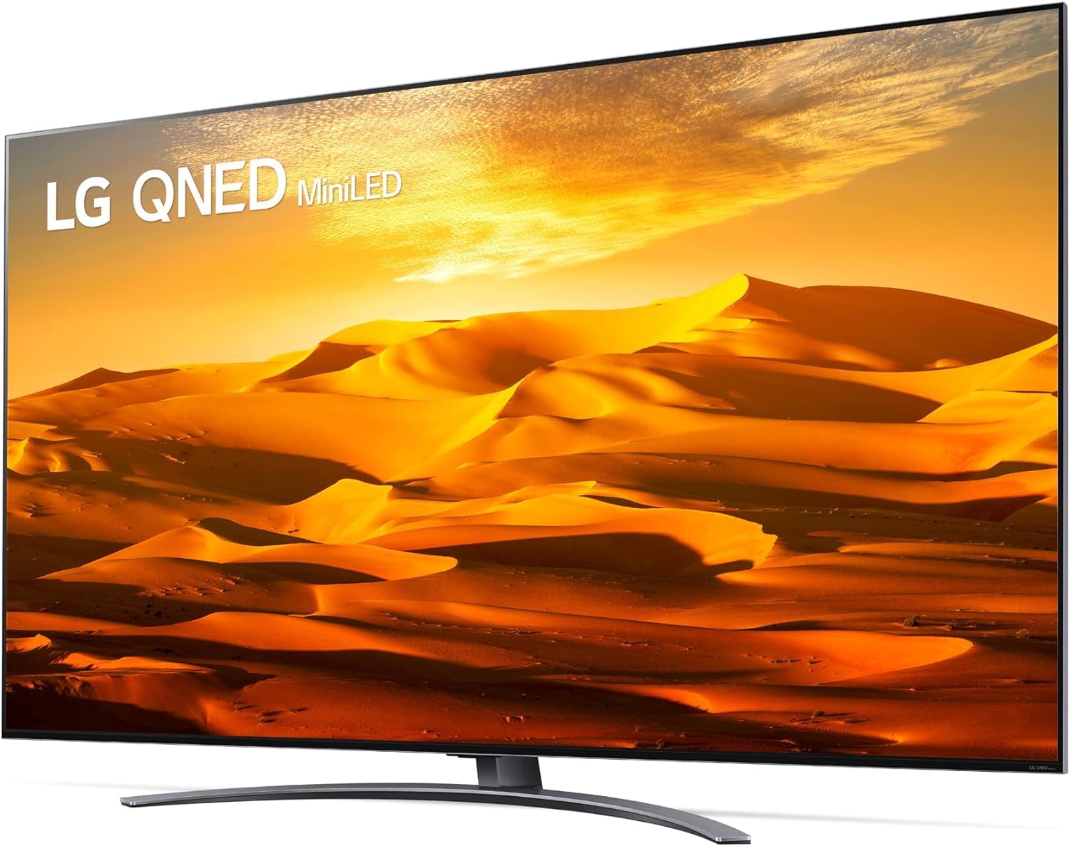 LG 65QNED916QA Smart TV 4K 65" TV Mini LED QNED91 2022 con Processore α7 Gen 5, Precision Dimming Pro, Dolby Vision, 2 HDMI 2.1 @48Gbps, VRR, Google Assistant e Alexa, Wi-Fi, webOS 22
