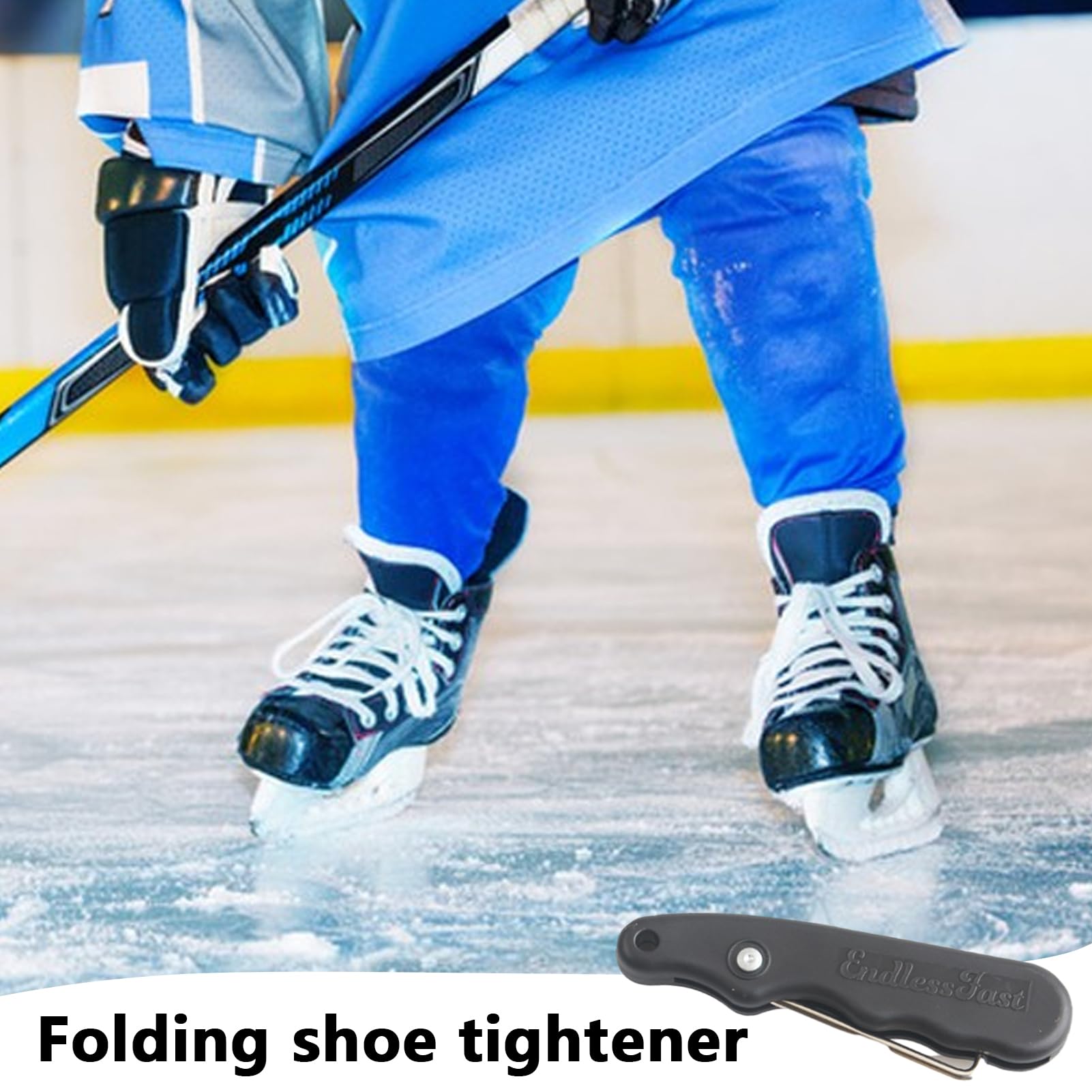 Outil De Laçage Pour Patins - Crochet Pliable En Métal, Pour Serrer Facilement Les Lacets De Chaussures De Sport