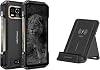 Ulefone Armor 27 Pro 5G Teléfono Rugerizado y Cargador Inalámbrico, Cámara Triple Real 64MP+50MP+50MP, 24GB+256GB MTK Dimensity 6300, 10600mAh(33W), Carga Inalámbrica 30W, Pantalla 6.78" FHD+ 120Hz Corning Gorilla 1