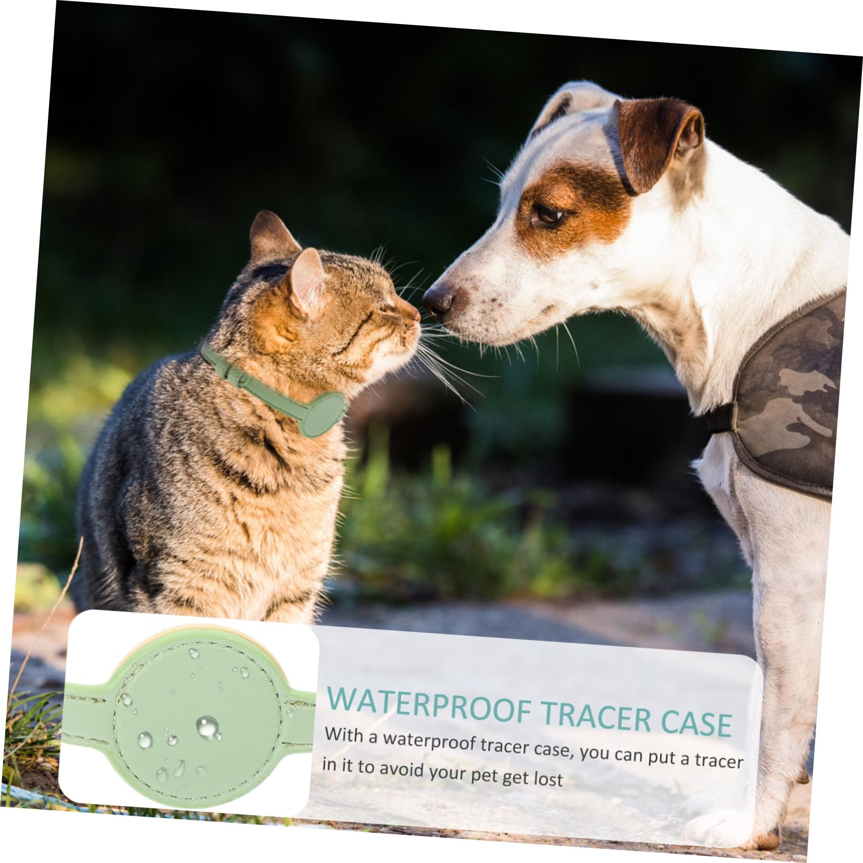 ABOOFAN 5st Pet-pu-Kragen Welpenhalsband Welpenhalsbänder Für Kleine Welpen Zubehör Für Katzenhalsbänder Für Neugeborene Welpen Sicherheitshalsband Für Katzen Haustier Tracker